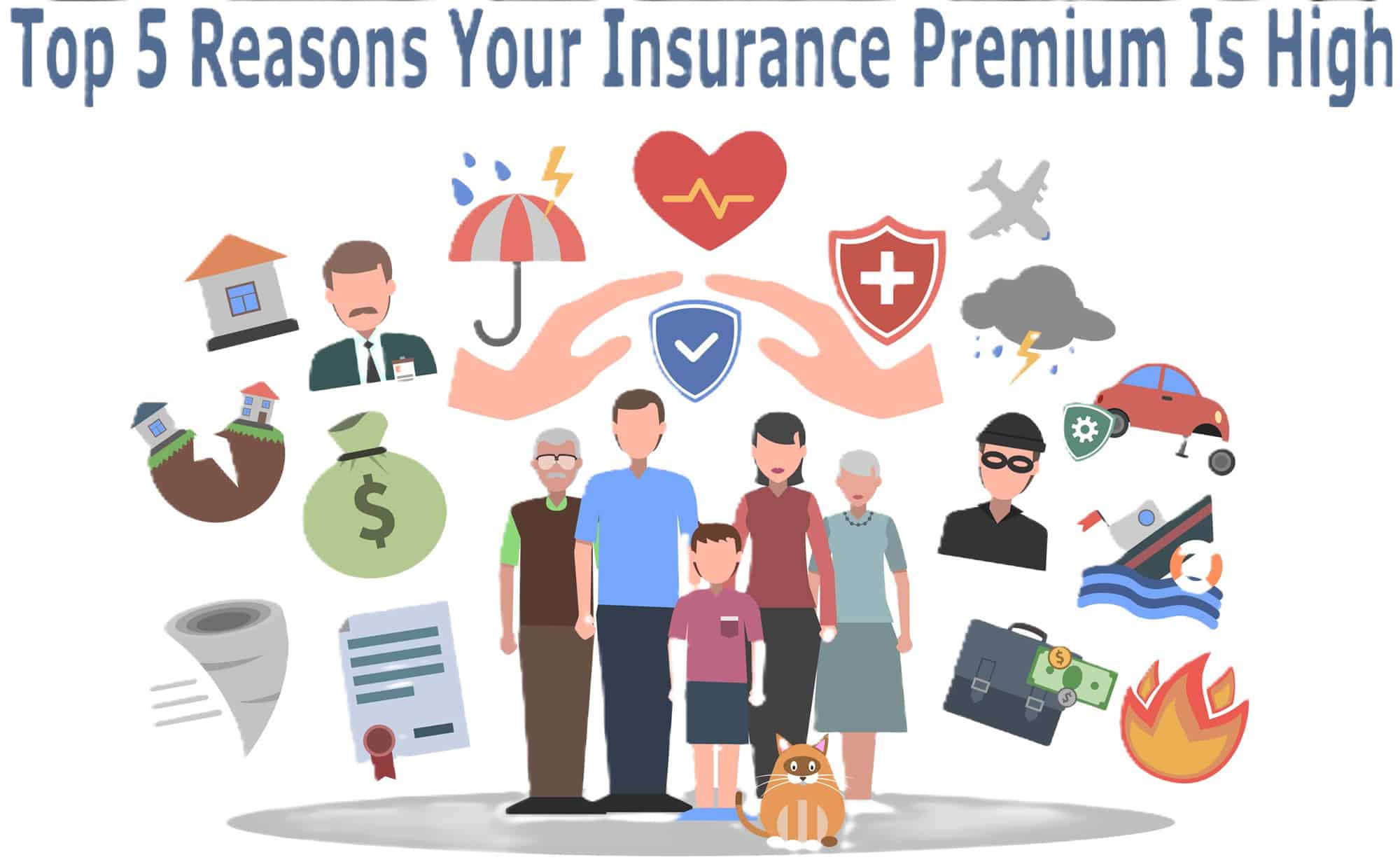 Top 5 Reasons Your Insurance Premium Is High