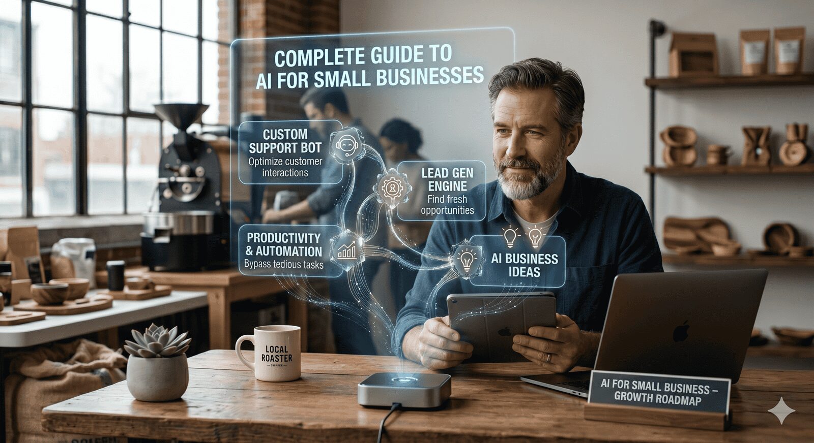 The Complete Guide to AI for Small Businesses (2026) The Complete Guide to AI for Small Businesses (2026)